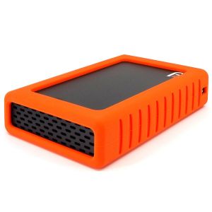 DUO 2-Bay Mobile RAID - Orange Bumper