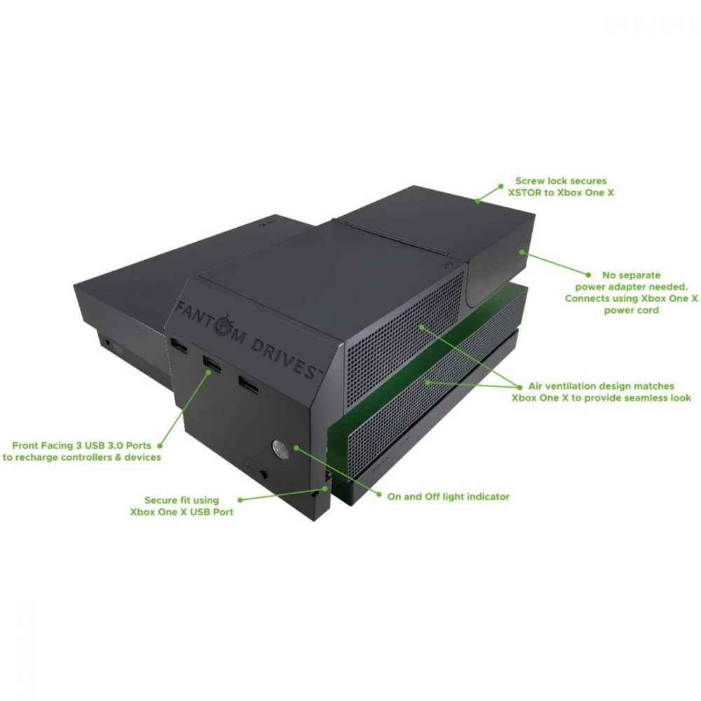 XSTOR Xbox One X Snap On Drive