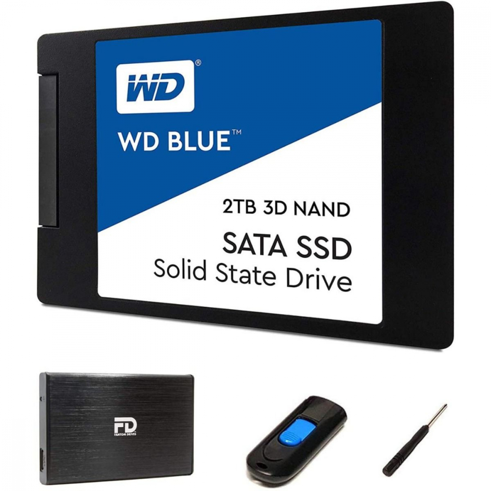 et eller andet sted perle belønning WD 2.5 Blue SSD Upgrade Kit - Best External SSD